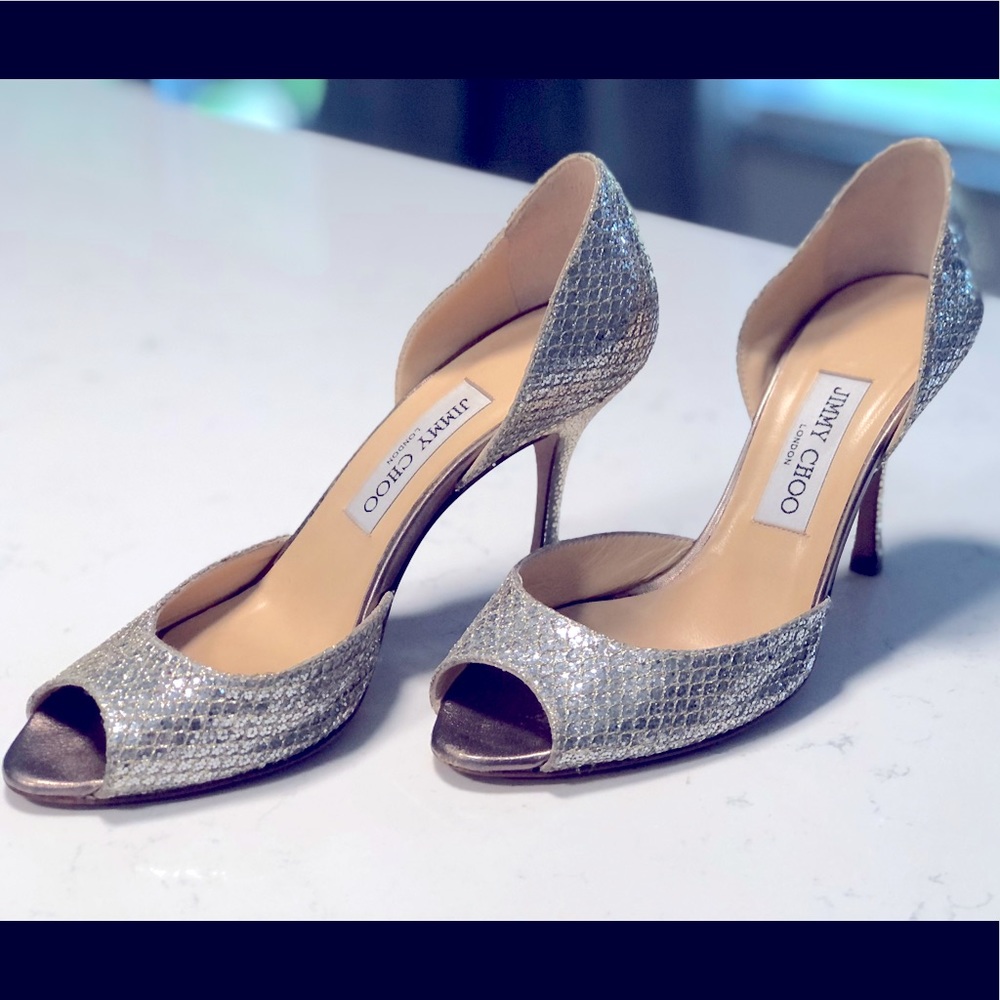 Jimmy Choo Peep Toe Heels